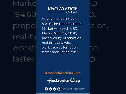 Dark Factories Market to Hit $194.6B by 2030 AI-Powered Automation Takes Over #viralnews #ai #news
