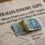 Australia’s Economy Slips: GDP Misses Forecasts as ASIC Targets Westpac and Virgin Eyes Major Re-Listing